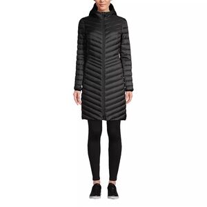 Lands' End Women's Wanderweight Packable Down Coat NWT
